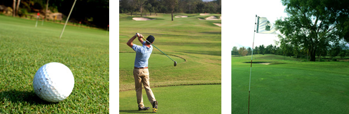 Photos of club houses and golf courses visited on golfing tour with Amazing Thailand Golf Tour Thailand Sydney